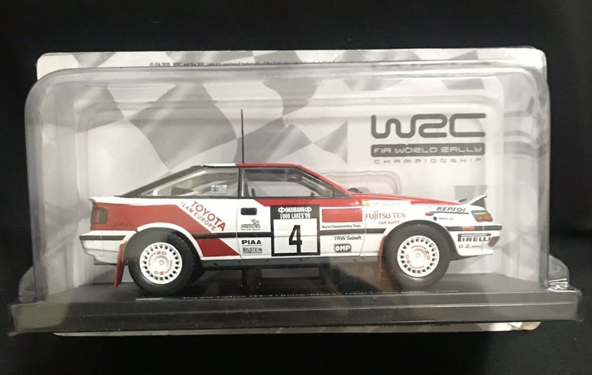 WRC★1/24 トヨタ セリカ GT-Four ST165 (1990) ★世界のラリーカーコレクション_画像1