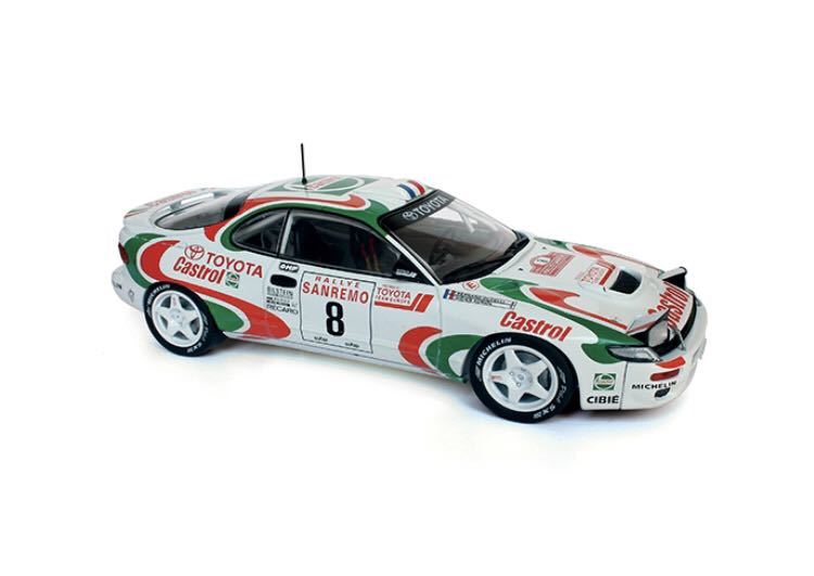 WRC*1/24 Toyota Celica turbo 4WD (1994) * world. Rally car collection 