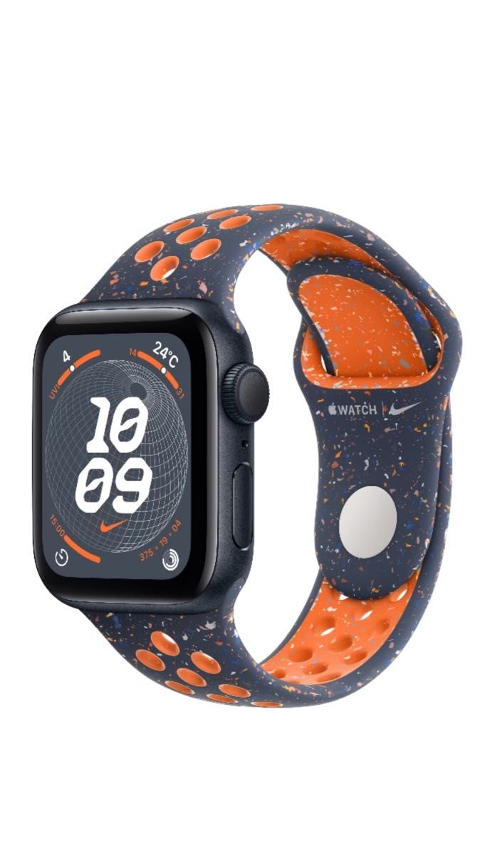 Apple Watch se 第2世代 GPSモデル 40ミリ ミッドナイト Nikeブルー