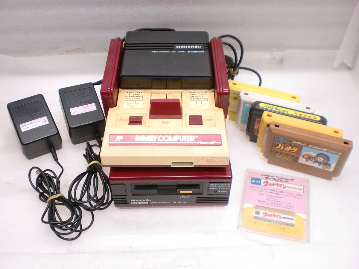 2312242　ファミコン本体ディスクシステム　現状品