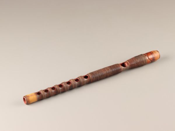 古美術 和楽器 竹製 能管 竜笛 古作 時代物 極上品 初だし品 C3421_画像2