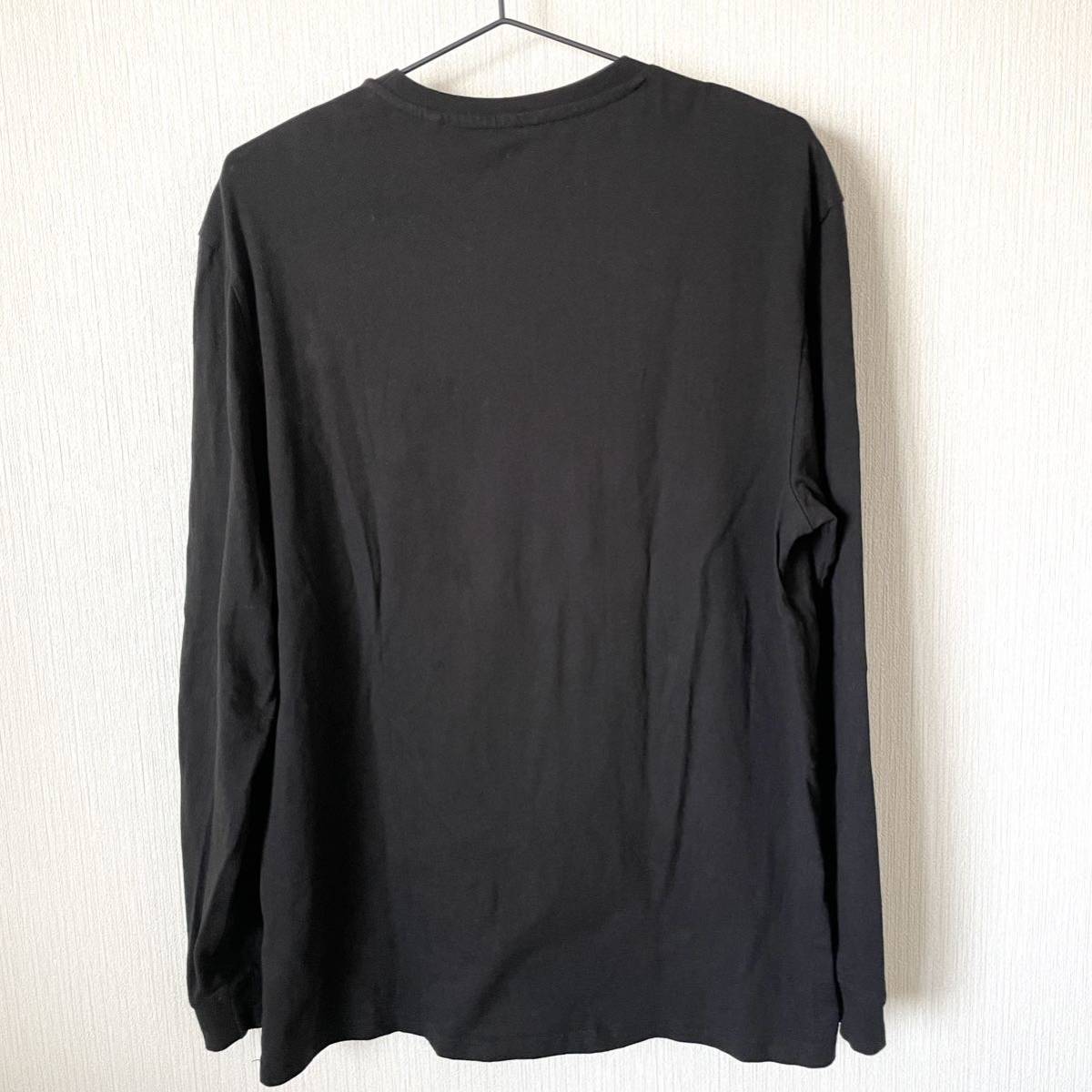 【CAT】CATERPILLAR キャタピラー 長袖Tシャツ ロンT メンズ 冬服 企業物 匿名配送 ブラック 黒 M_画像5