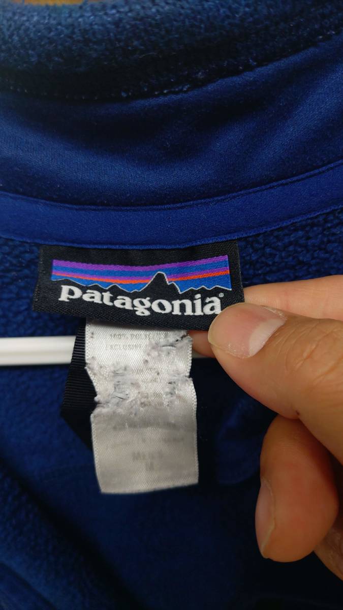 2013年製 00's ビンテージ patagonia パタゴニア メンズハーフジップベターセーターフリースージャケットM 古着卸まとめブランドアウトドア_画像7