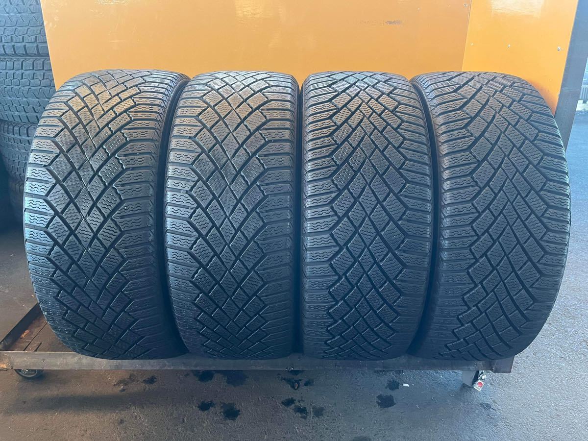 【4614】225/45R18 4本セット冬タイヤCONTINENTAL VIKING CONTACT 7【2019年】_画像1