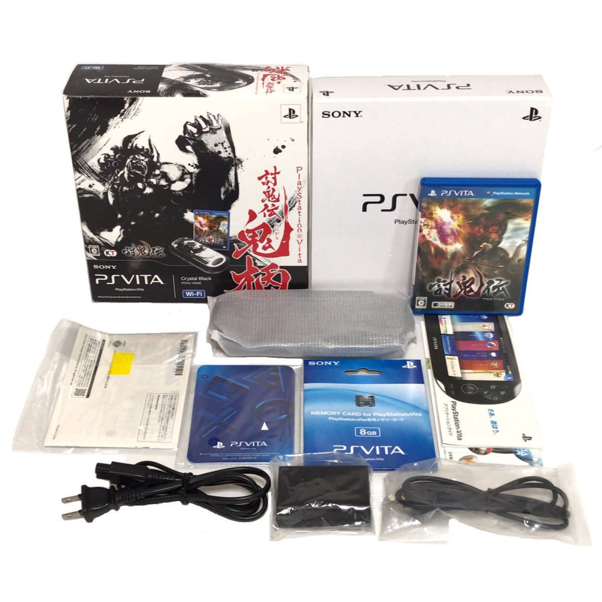 贅沢屋の 稀少 極上美品 PlayStation Vita 鬼柄(おにがら) 討鬼伝 PS