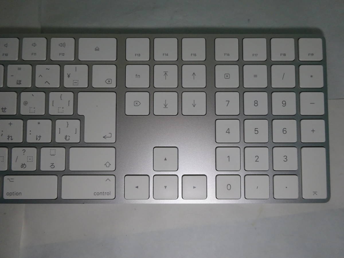 Apple Magic Keyboard(テンキー付)-日本語 Model:A1843 インターフェース:Bluetooth 付属品ありません（本体のみ) #3_Apple Magic Keyboard(テンキー付)-日本語