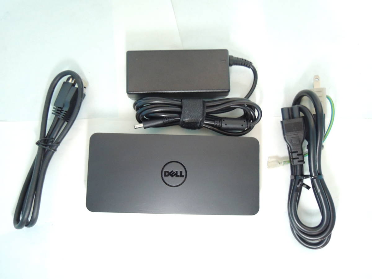 DELL Display Link 4K Piug and Display Model:D3100 デル・ドッキング・ステーションUSB 3.0 付属品:純正アダー,USB3.0コード #2_DELL Display Link 4K Piug and Display