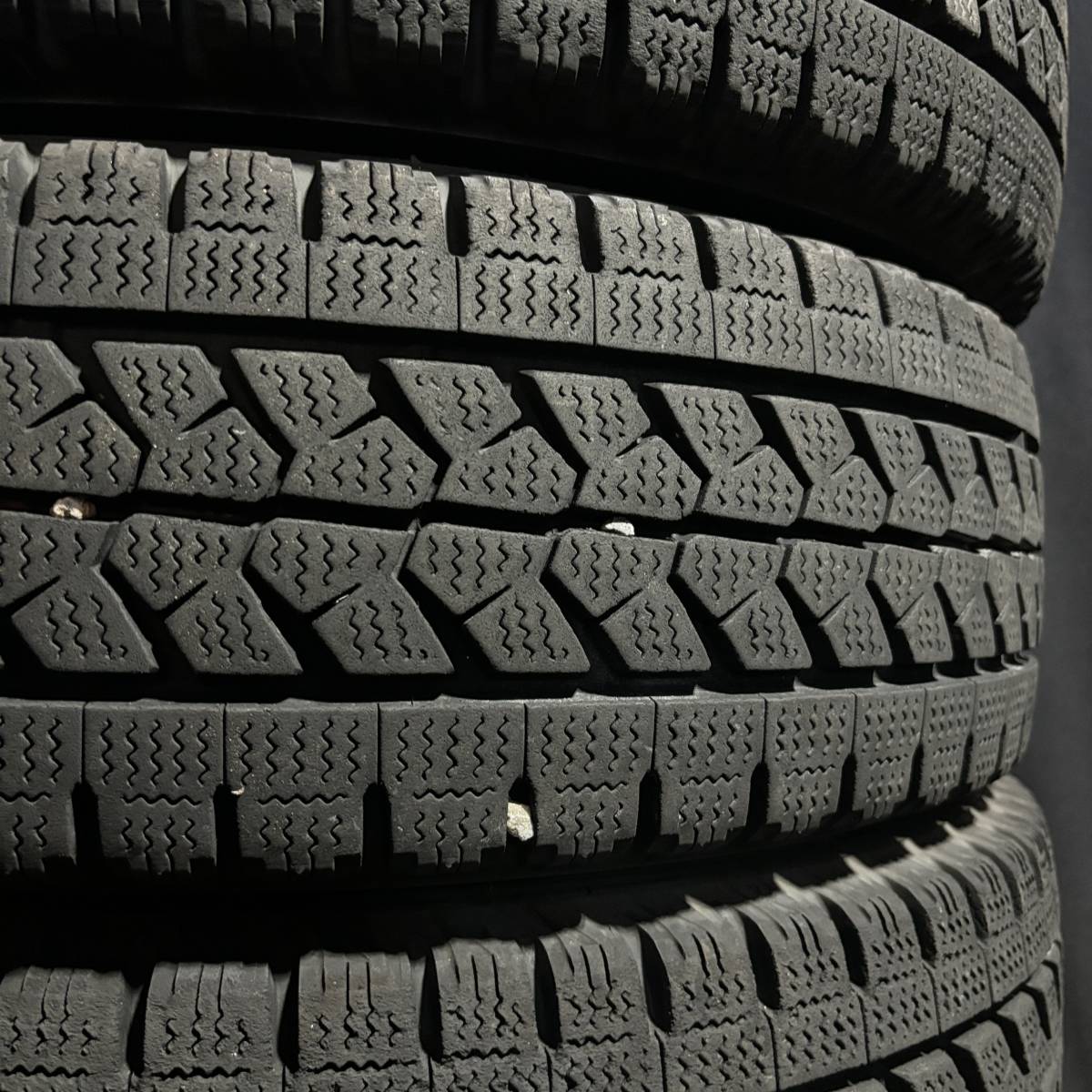 送料無料 バリ山★195/75R15 109/107L ブリヂストン W979 6本セット スタッドレス エルフ　キャンター　ダイナ_画像5