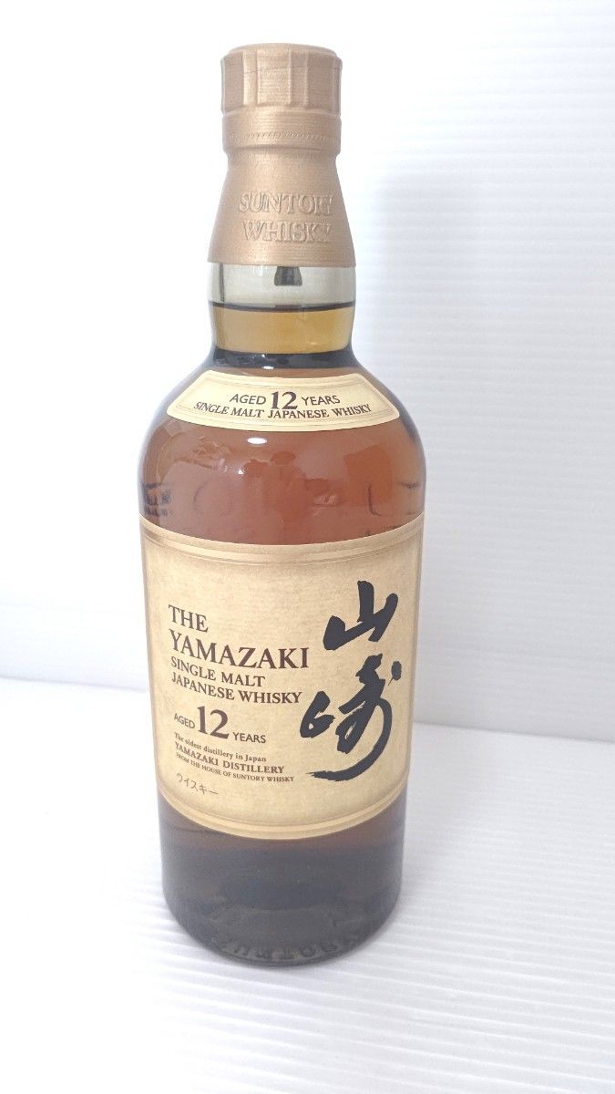 未開栓】サントリー 山崎 12年 700ml ウィスキー シングルモルト