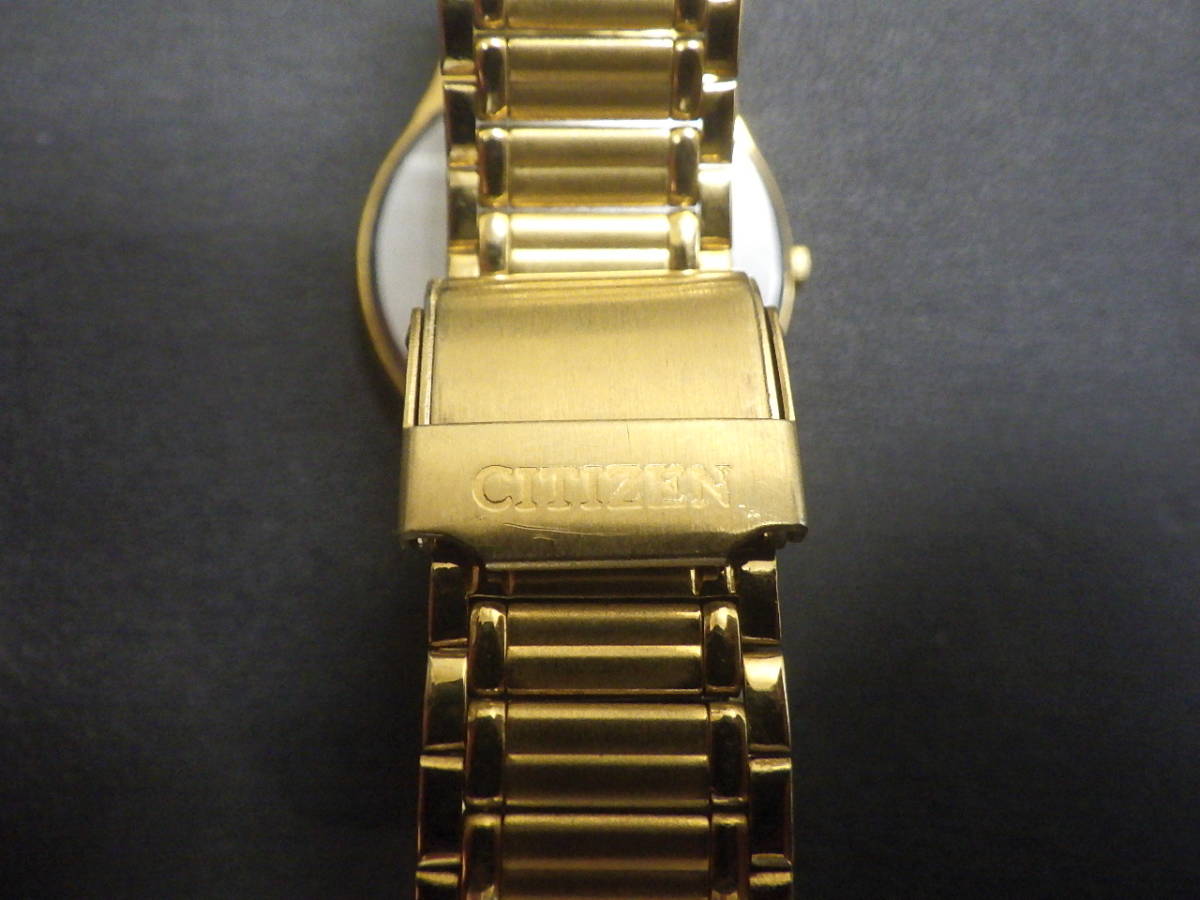 CITIZEN シチズン 腕時計 6031-KO6584 レディース ゴールドカラー クォーツ_画像5