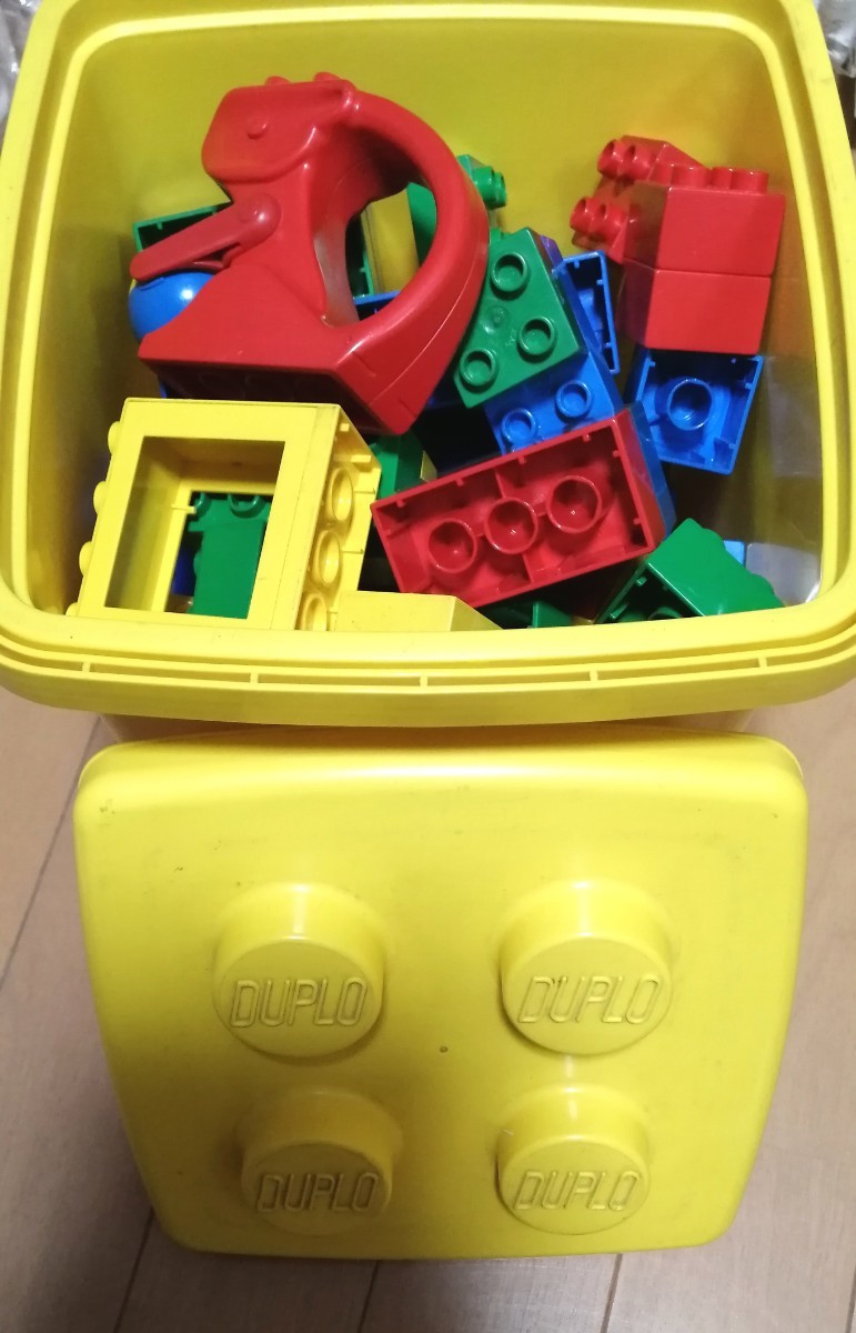 LEGO　レゴ　黄色　ケース　デュプロ　duplo_画像2