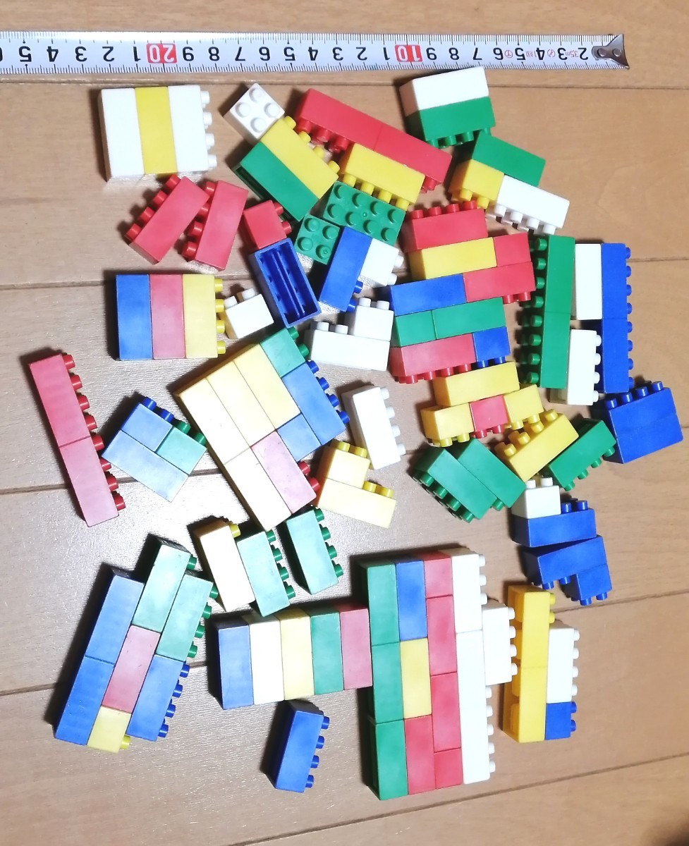 ブロック 知育玩具 カラフル 遊び 積み木の画像1