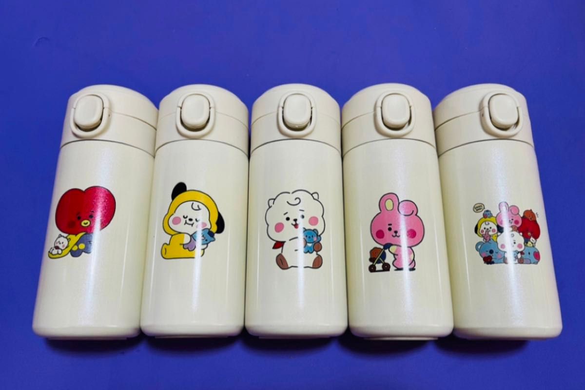 新品　BTS BT21 バンタン　水筒　タンブラー　保温　300m COOKY クッキー　うさぎ