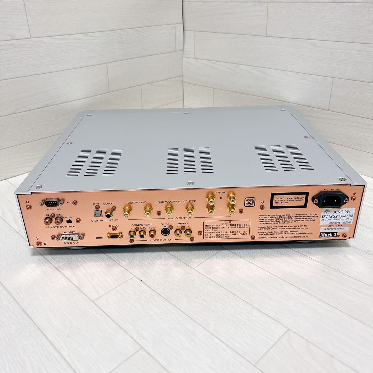 marantz AIRBOW DV-12S2 Special Mark2 極美品|Yahoo!フリマ marantz AIRBOW DV-12S2 Special Mark2 極美品|Yahoo!フリマ