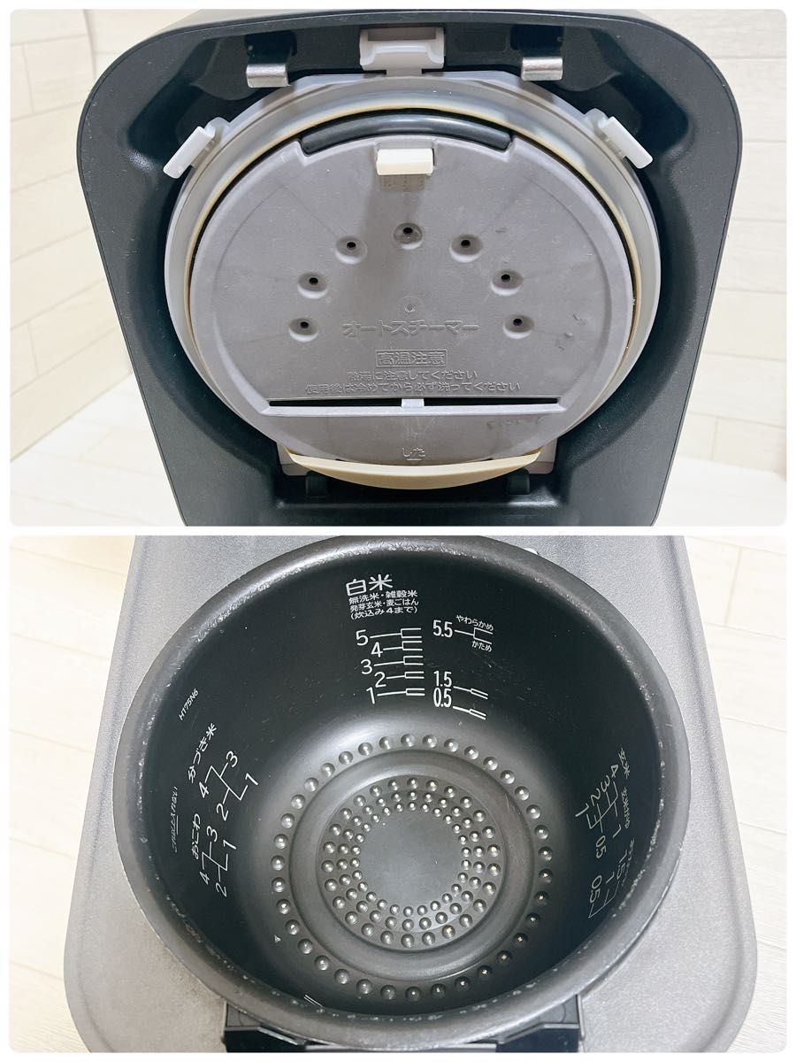 HITACHI RZ-W100CM(K) BLACK 炊飯器　2019年製 良品