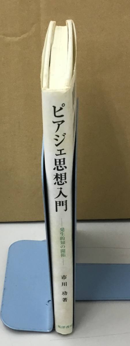 K1208-06　ピアジェ思想入門　発生的知の開拓　市川功　晃洋書房　発行日：2002年5月10日初版第1刷_画像2