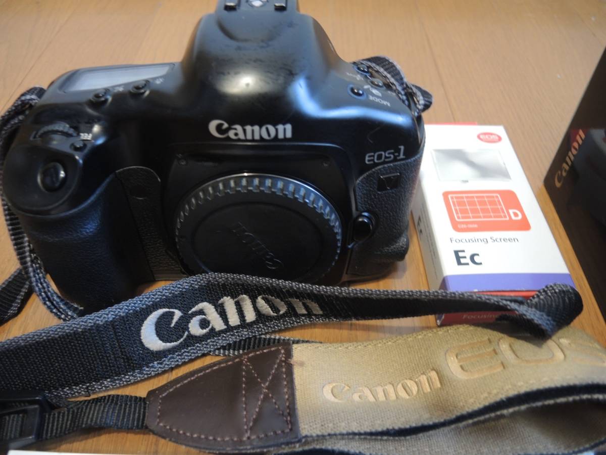 Canon キャノン EOS-1 V 一眼レフカメラ フィルムカメラ ボディ スーパーガイド等一式セット_画像2