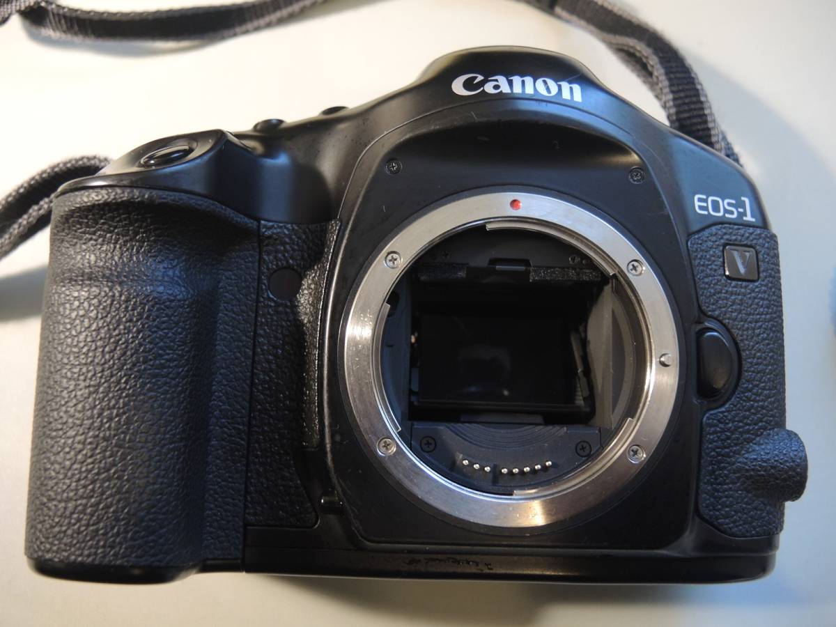 Canon キャノン EOS-1 V 一眼レフカメラ フィルムカメラ ボディ スーパーガイド等一式セット_画像3