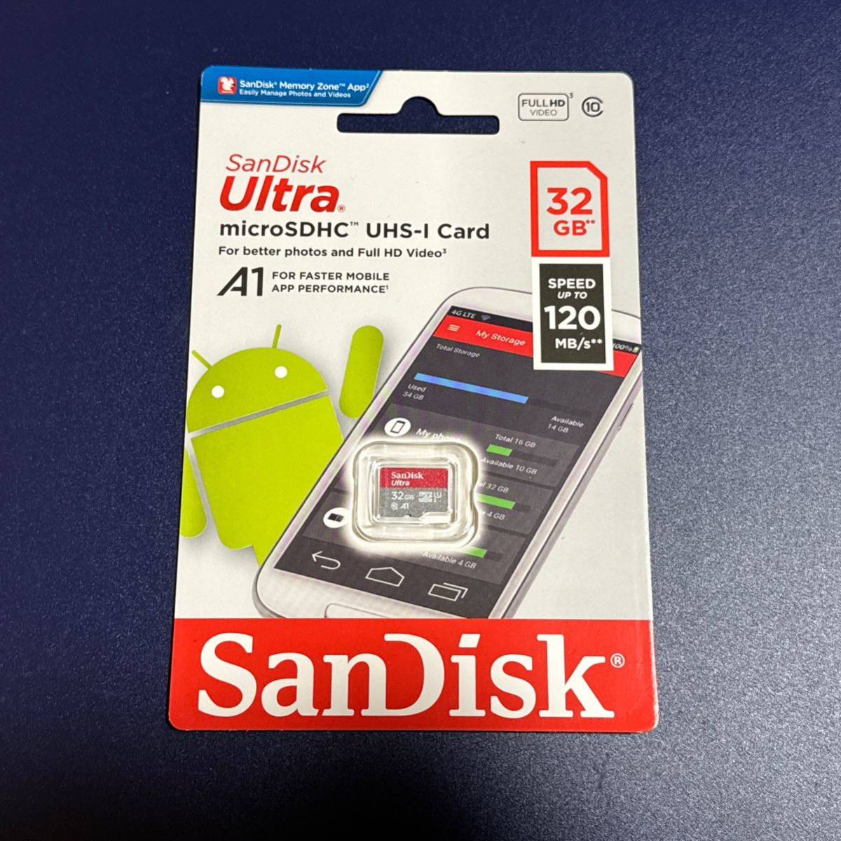 SanDisk ultra micro SD カード SDHC 32GB 未開封 新品 ①_画像1