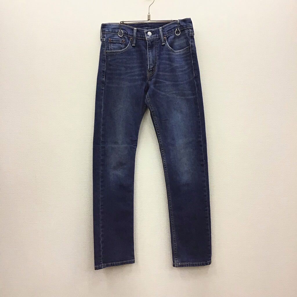 【EL417】Levi's 513 W28 L32 色落ち加工 ジーンズ ジーパン デニムパンツ ストレッチ生地 メンズブランド古着 リーバイス513 送料無料_画像2