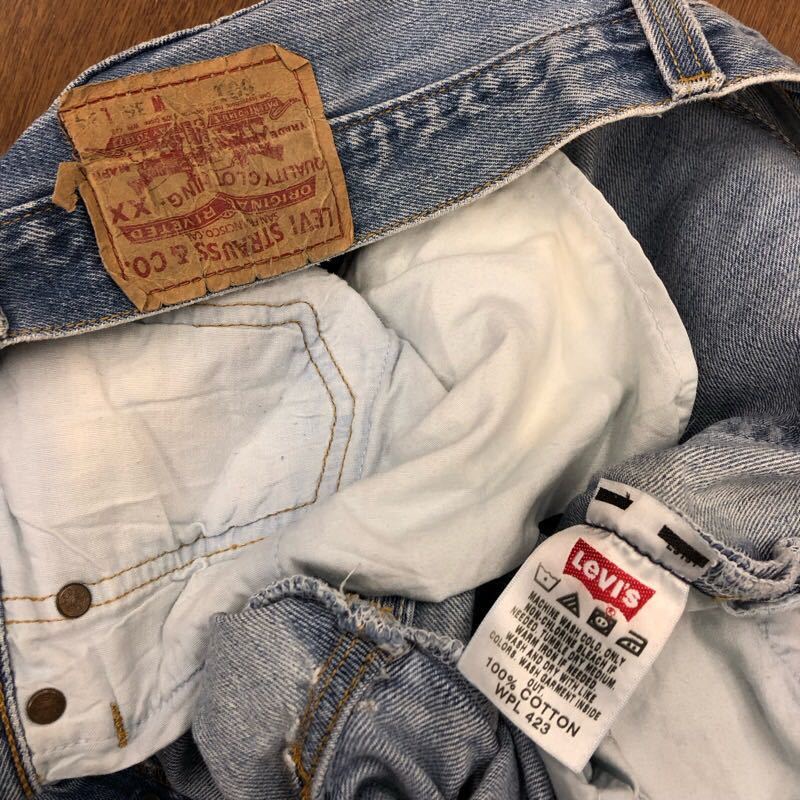 【EL437】Levi's 501 W36 L34 定番ストレート ジーンズ ジーパン デニムパンツ メンズブランド古着 リーバイス501 送料無料