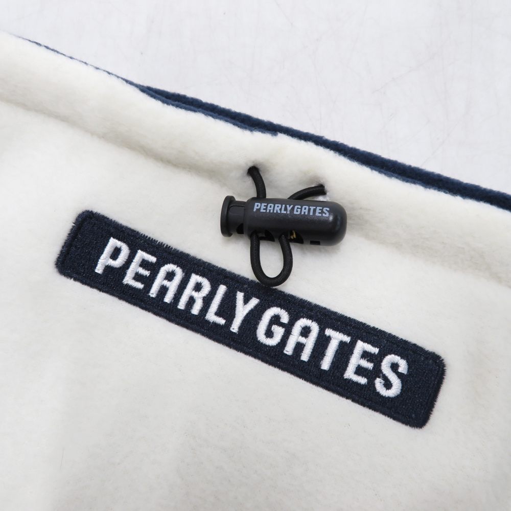 PEARLY GATES パーリーゲイツ ネックウォーマー ニコちゃん ホワイト系 FR [240001904422] ゴルフウェア_画像5