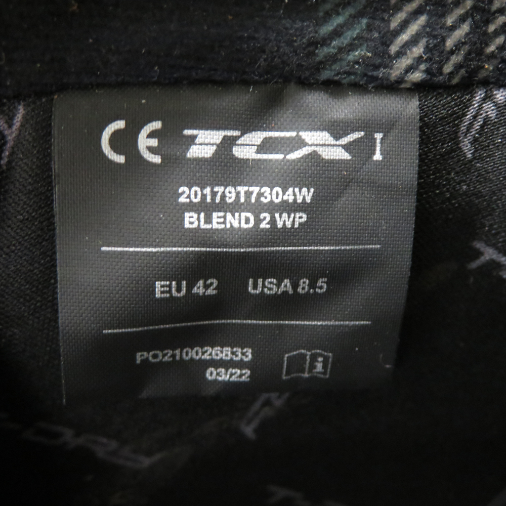 【1円】TCX ティーシーエックス 27978 BLEND2 ライディング レザーブーツ ブラウン系 EU42 [240101038808]_画像7