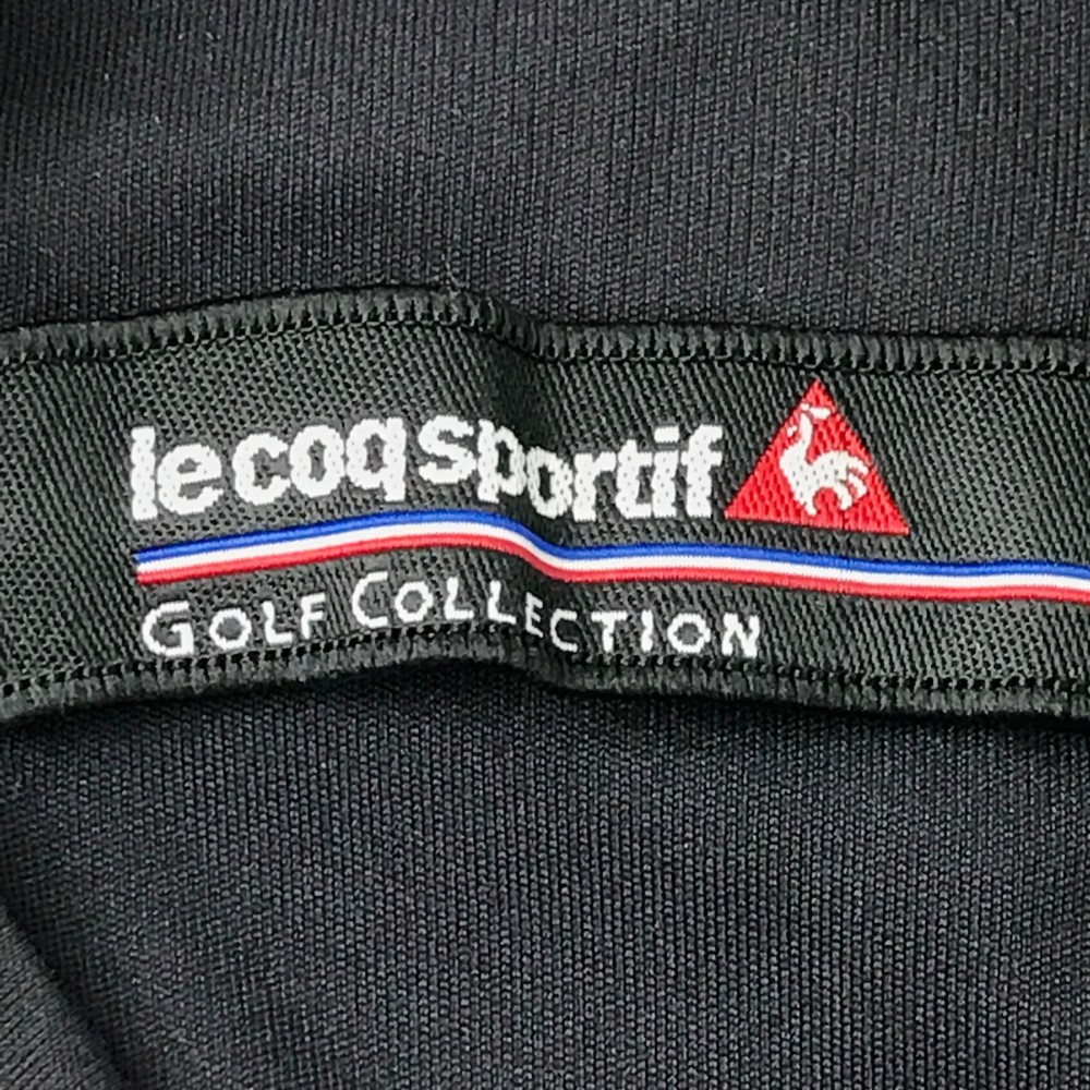 LE COQ GOLF ルコックゴルフ ハイネック 長袖Tシャツ ブラック系 L [240001911857] ゴルフウェア メンズ_画像5