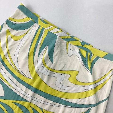 【新品】EMILIO PUCCI エミリオ プッチ スカート 総柄 ホワイト系 I38 [240101060992] レディース_画像3