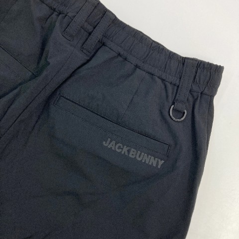 JACK BUNNY ジャックバニー 2023年モデル ストレッチタフタ クロップドパンツ ブラック系 1 [240101064187] ゴルフウェア レディース_画像6