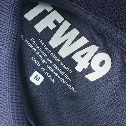 TFW49 ティーエフダブリューフォーティーナイン 2022年モデル 半袖ポロシャツ ネイビー系 M [240101091894] ゴルフウェア レディース_画像6