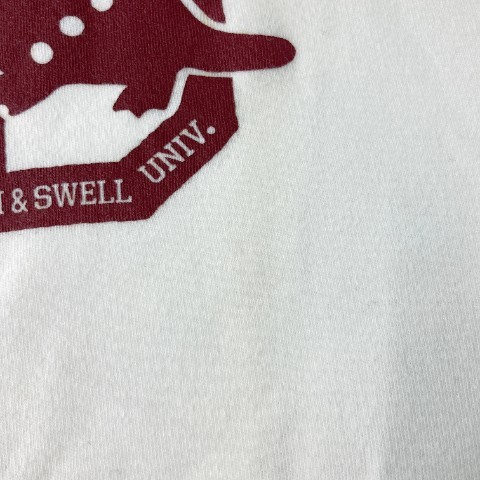 ROUGH&SWELL ラフアンドスウェル 襟付き 半袖Tシャツ カモノハシプリント ホワイト系 XL [240101068020] ゴルフウェア メンズ_画像7