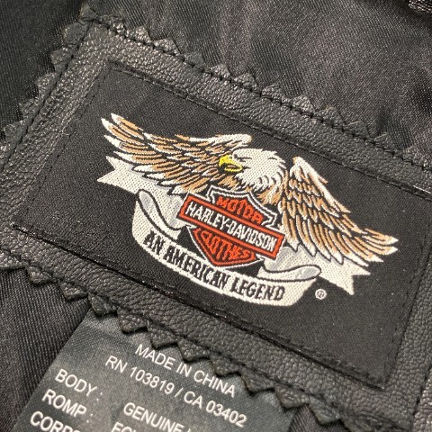 HARLEY DAVIDSON ハーレーダビッドソン 97026-08VW レザージャケット ブラック系 M [240101067515] バイクウェア レディース_画像6