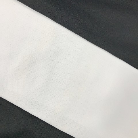 RUSSELUNO ラッセルノ CD-61016 CIDAM 半袖ポロシャツ ボタンダウン ルチャ ボーダー柄 ブラック系 4 [240001870957] ゴルフウェア メンズ_画像8