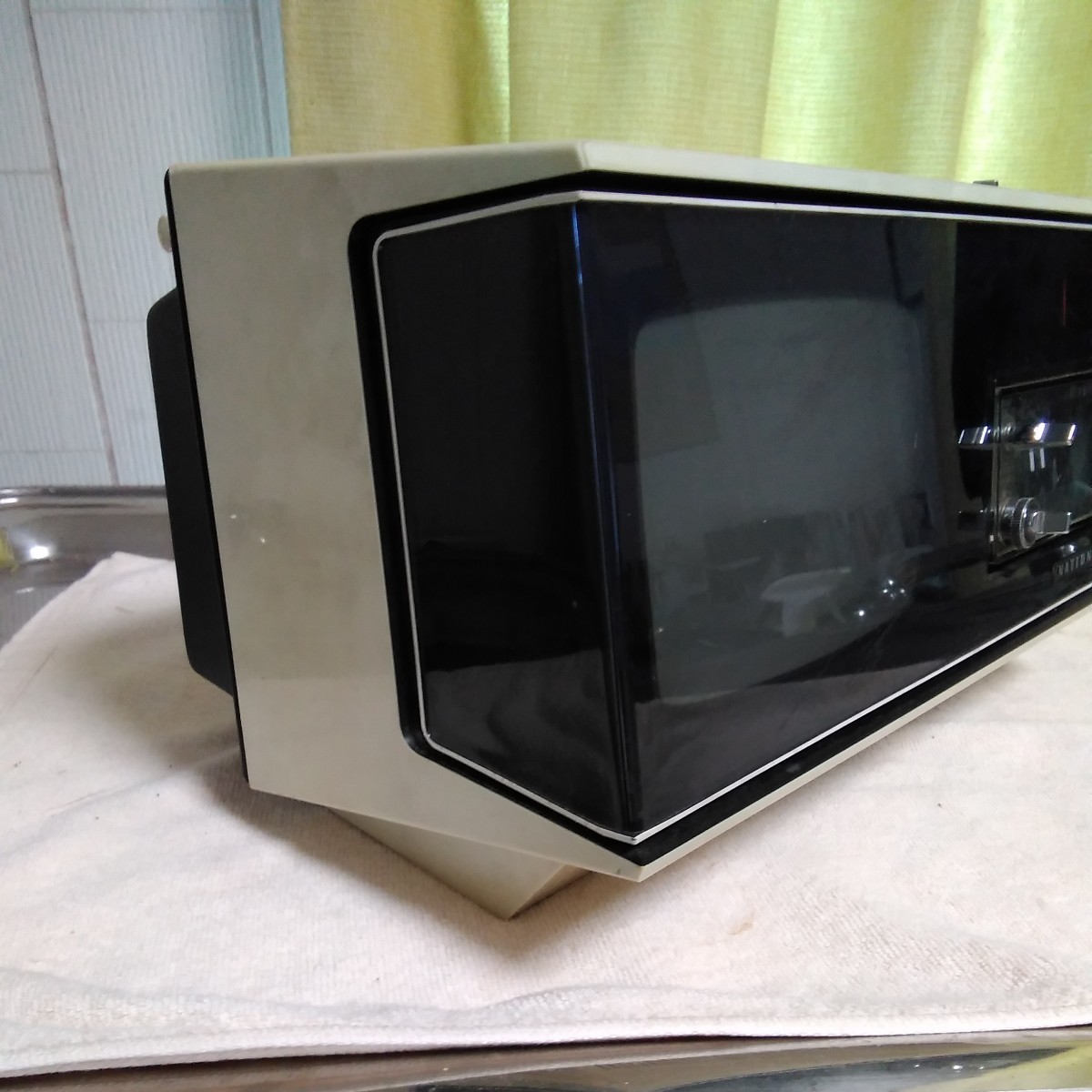 ナショナルトランジスタ6型テレビ　1971年後期製造　通電可　T R602 _画像4