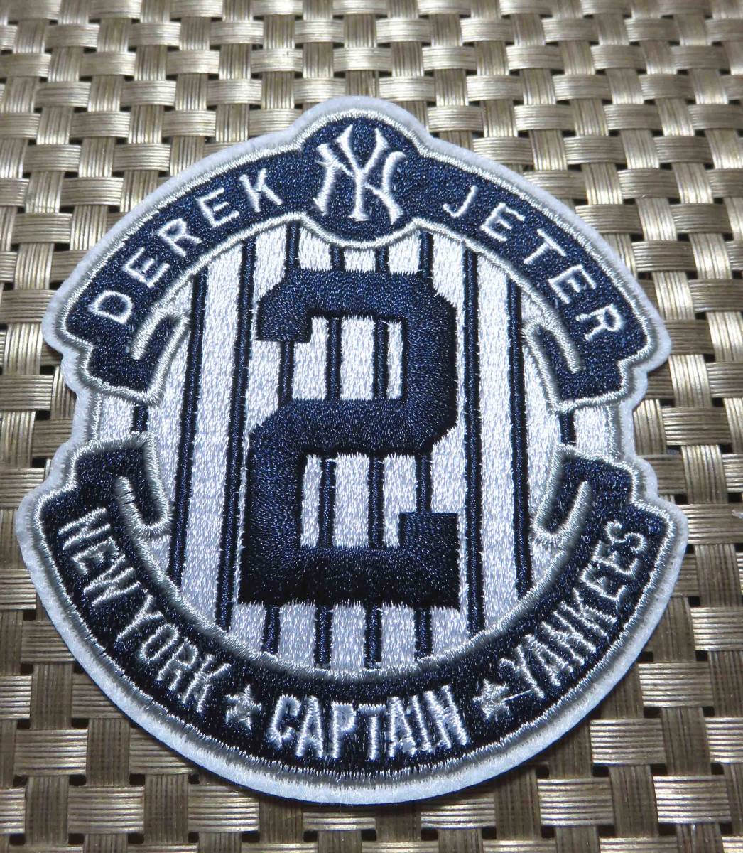 デカロゴ（数字）■新品MLBジーターJeterニューヨーク・ヤンキース#２野球ワッペン（パッチ）_画像1