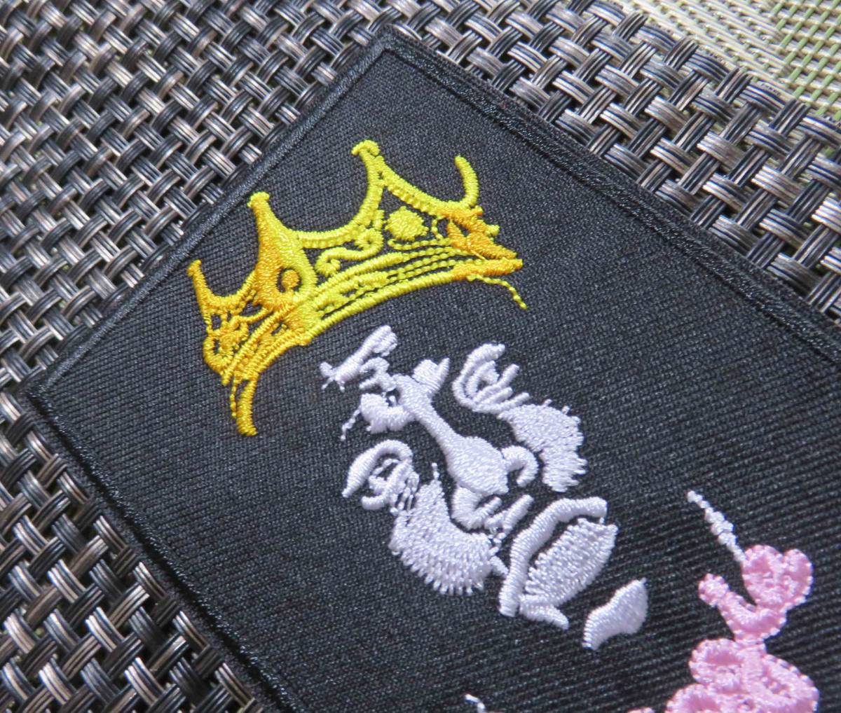 四角◆新品ノトーリアスThe Notorious B.I.G） ビギー（Biggie）　ビッグ（BIG)　ラップ　ラッパー　ヒッポホップ刺繍ワッペン（パッチ）_画像10