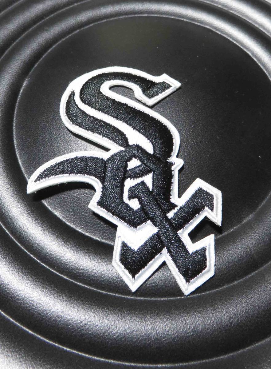 黒WS■新品シカゴ・ホワイトソックス Chicago White Sox 野球■ベースボール 刺繍ワッペン■激渋■クール◆野球◎アメリカ◆メジャーリーグ_画像8