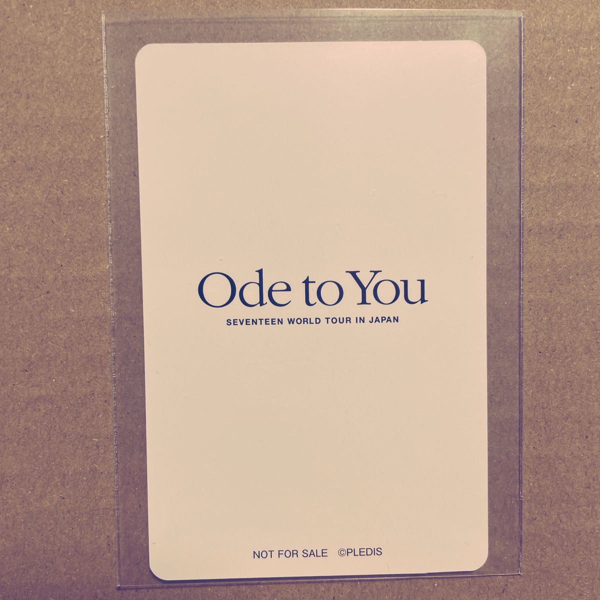 SEVENTEEN セブチ ode to you DVD Blu-ray 通常盤 トレカ WOOZI ウジ ジフン