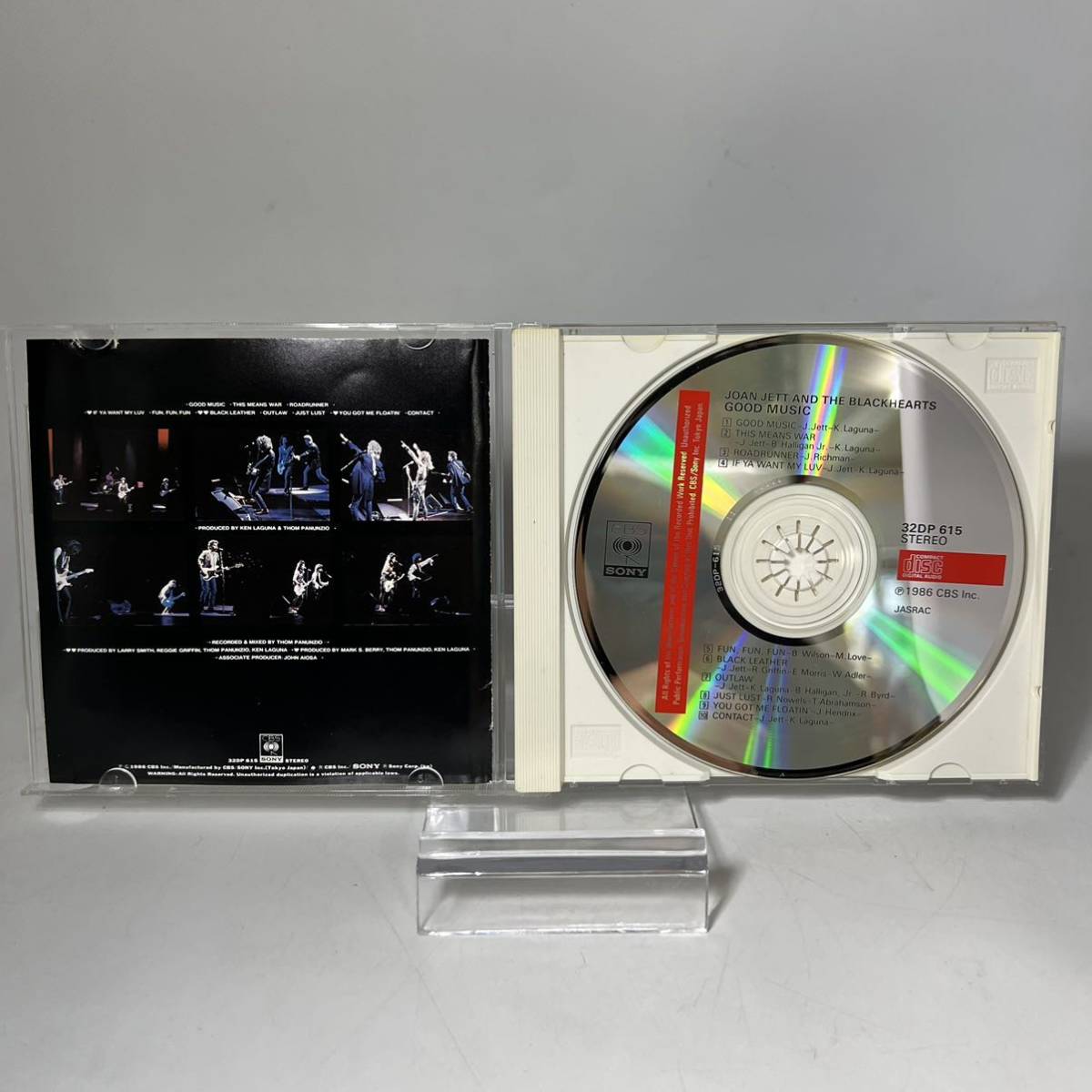 ジョーン・ジェット&ザ・ブラックハーツ グッド・ミュージック Good Music Joan Jett and the Blackhearts CD_画像3