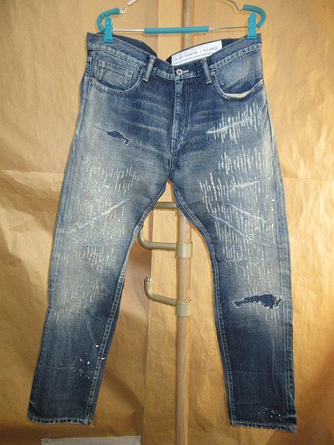  Neighborhood NEIGHBORHOOD 22ss SCRATCH SAVAGE DP NARROW C-PT Savage Denim XL с биркой 