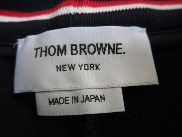 トムブラウン　 THOM BROWNE　FJK008A 　 4bar スウェット　イージー　スカート　40　ネイビー　国内正規品_画像5