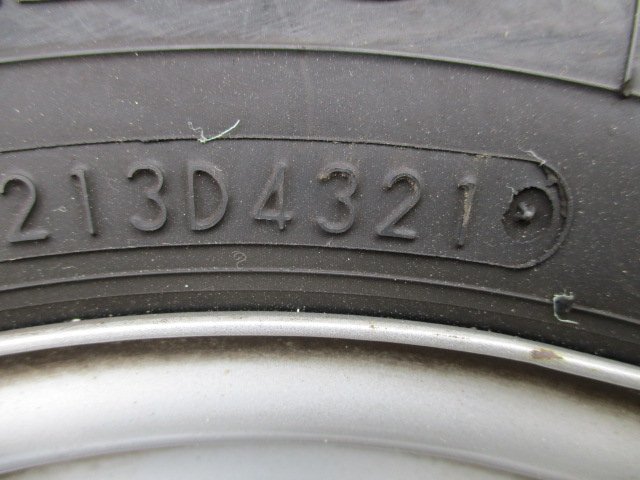 ☆ (29) TOYO　スタッドレスタイヤ　DELVEX935　145/80R12 80/78N LT 12×4.0　マルチスチールホイール付　2021年　4本 ☆_画像5