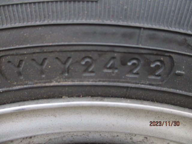 ☆ (31) YOKOHAMA　ヨコハマ　スタッドレス　ice GUARD iG91　スチールホイール付　145/80R12 80/78N LT　2022年　4本 ☆_画像5