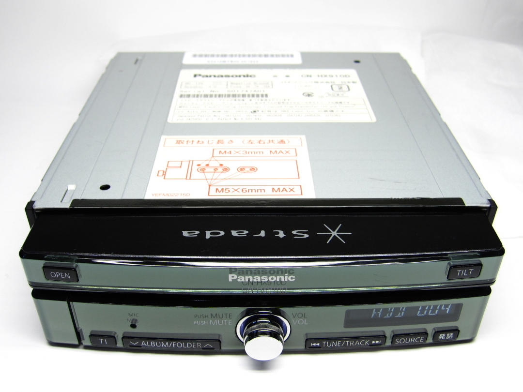 used Panasonic 7V wide VGA/CN-HX910D in-dash monitor used Panasonic 7V wide VGA/CN-HX910D in-dash monitor
