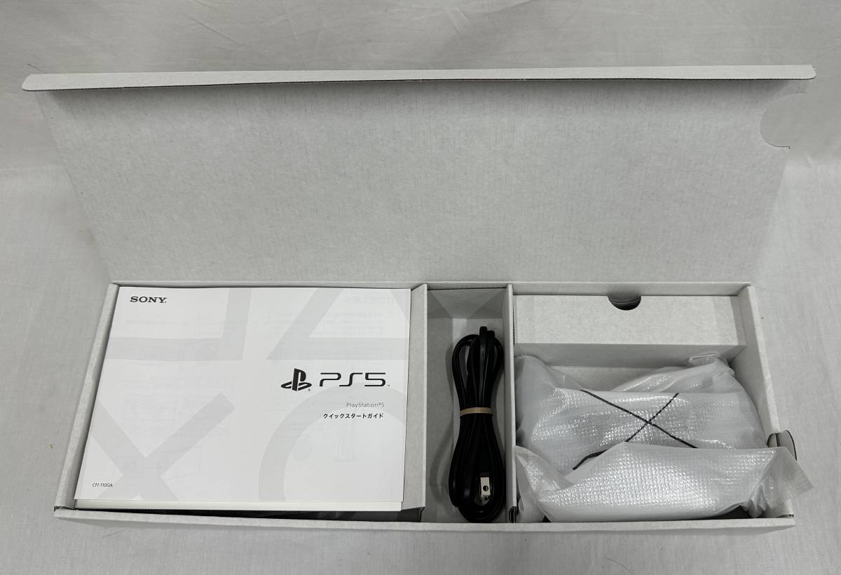 【美品】 PlayStation5 CFI-1100A01 ディスクドライブ搭載モデル 家庭用 ゲーム プレイステーション PS5_画像3
