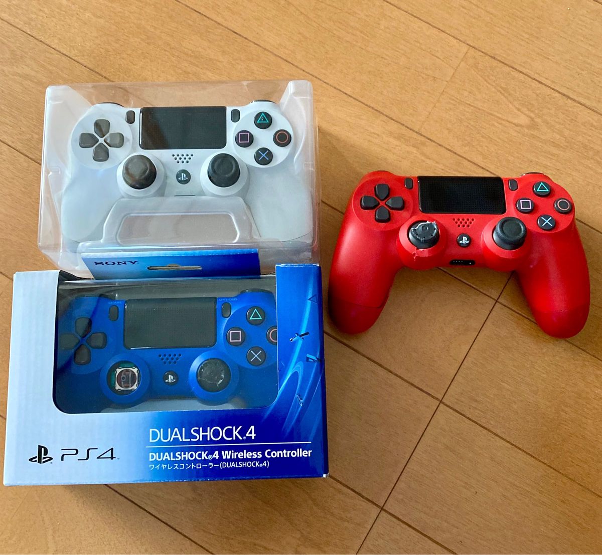 完全ジャンク】 ソニー PS4 コントローラーDUALSHOCK SONY 純正品 ３個