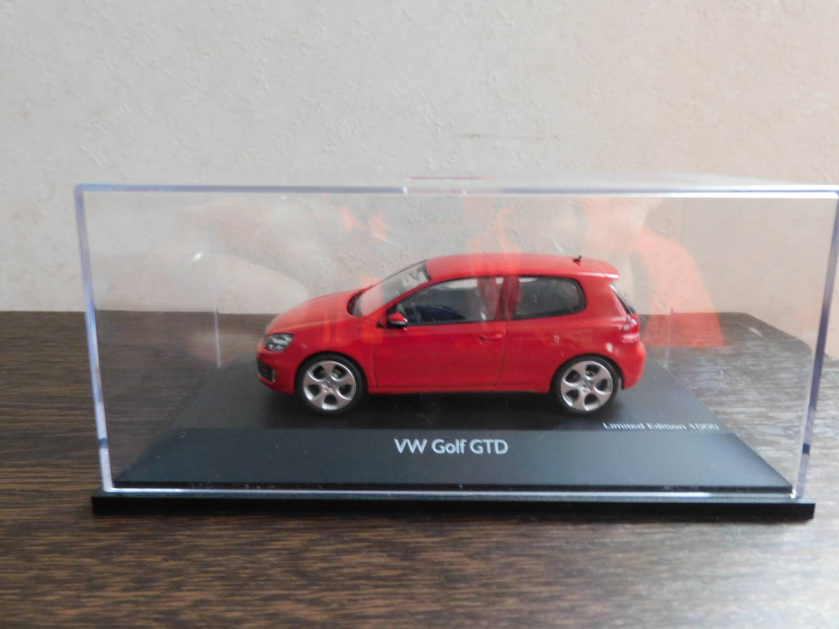 Schuco 1/43 VW Golf GTD Ⅵ シュコー フォルクスワーゲン ゴルフ 6 （中古品）_画像1