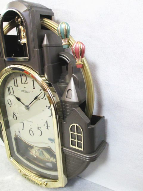 動作確認済み【SEIKO セイコー zigzag AM606 メロディ 振り子 動作確認済み【SEIKO セイコー zigzag AM606 メロディ 振り子