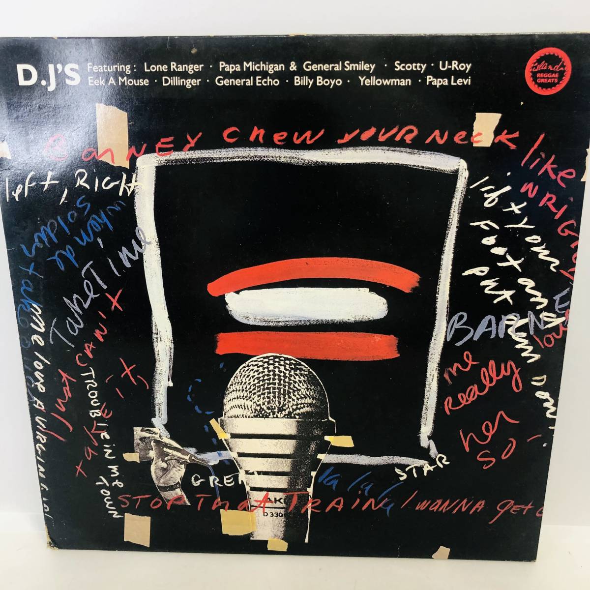 【LP】レコード 再生未確認 reggae greats the dj's ※まとめ買い大歓迎!同梱可能です_画像1